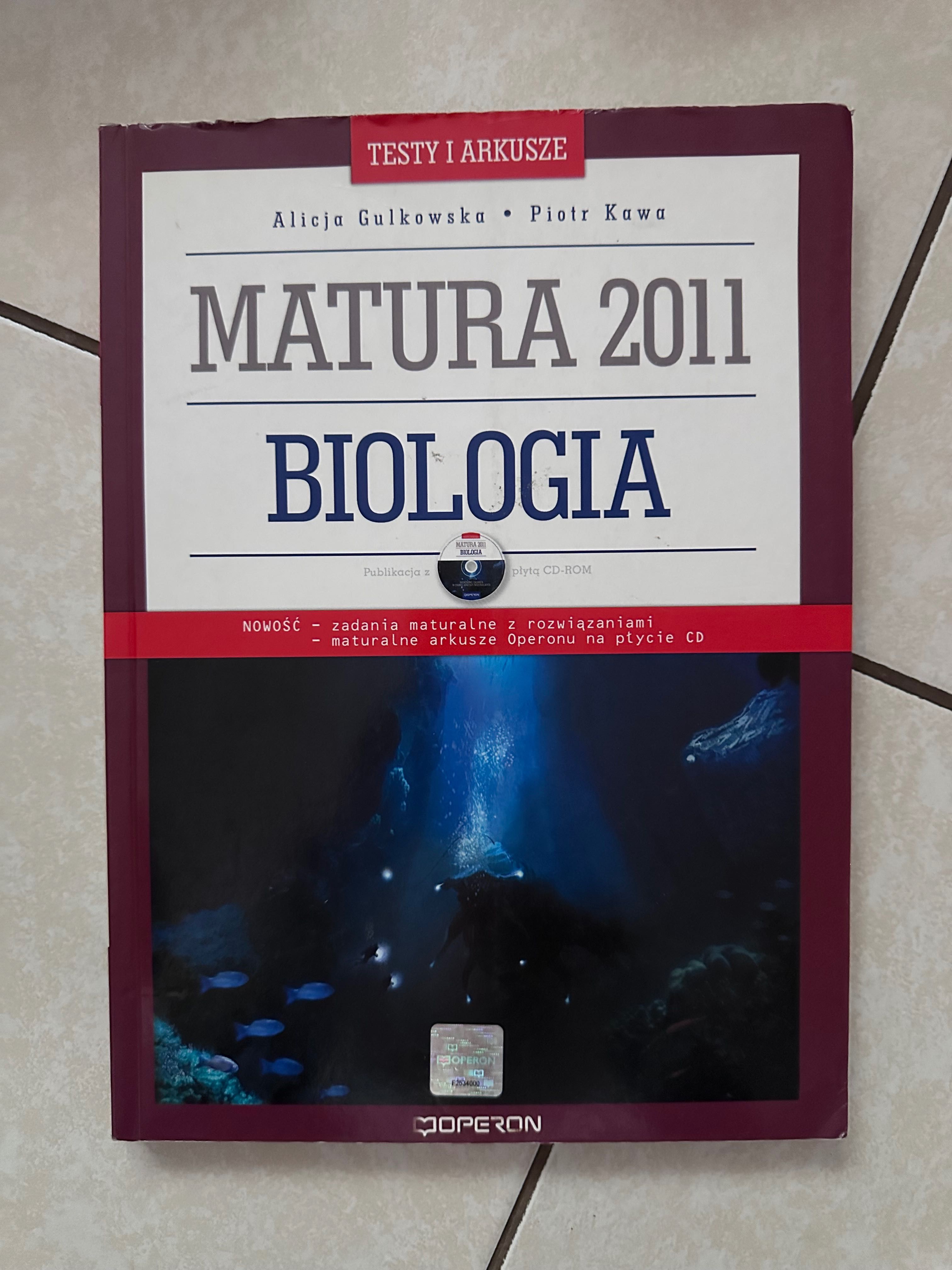 Matura 2011 biologia testy i arkusze Operon