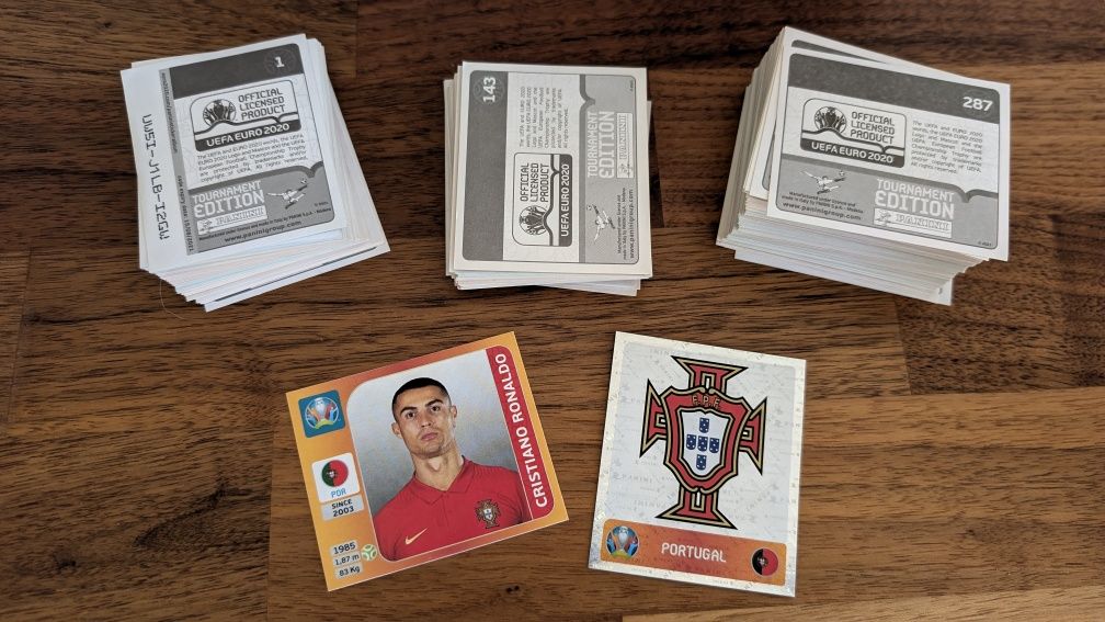 Cromos Panini - Euro 2020
