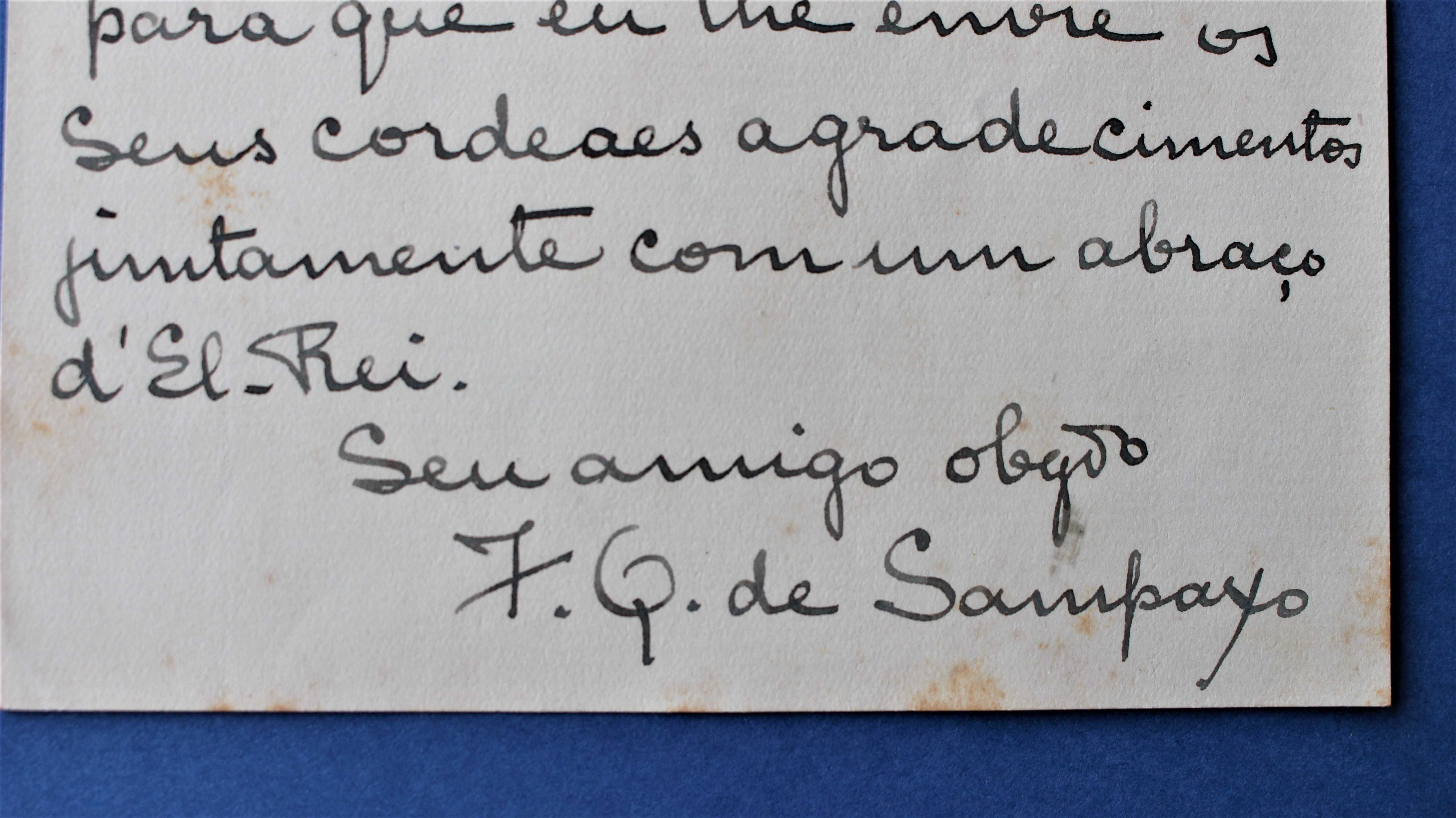 SECRETÁRIO D MANUEL II 1930 A VELEZ CALDEIRA IATE AMÉLIA