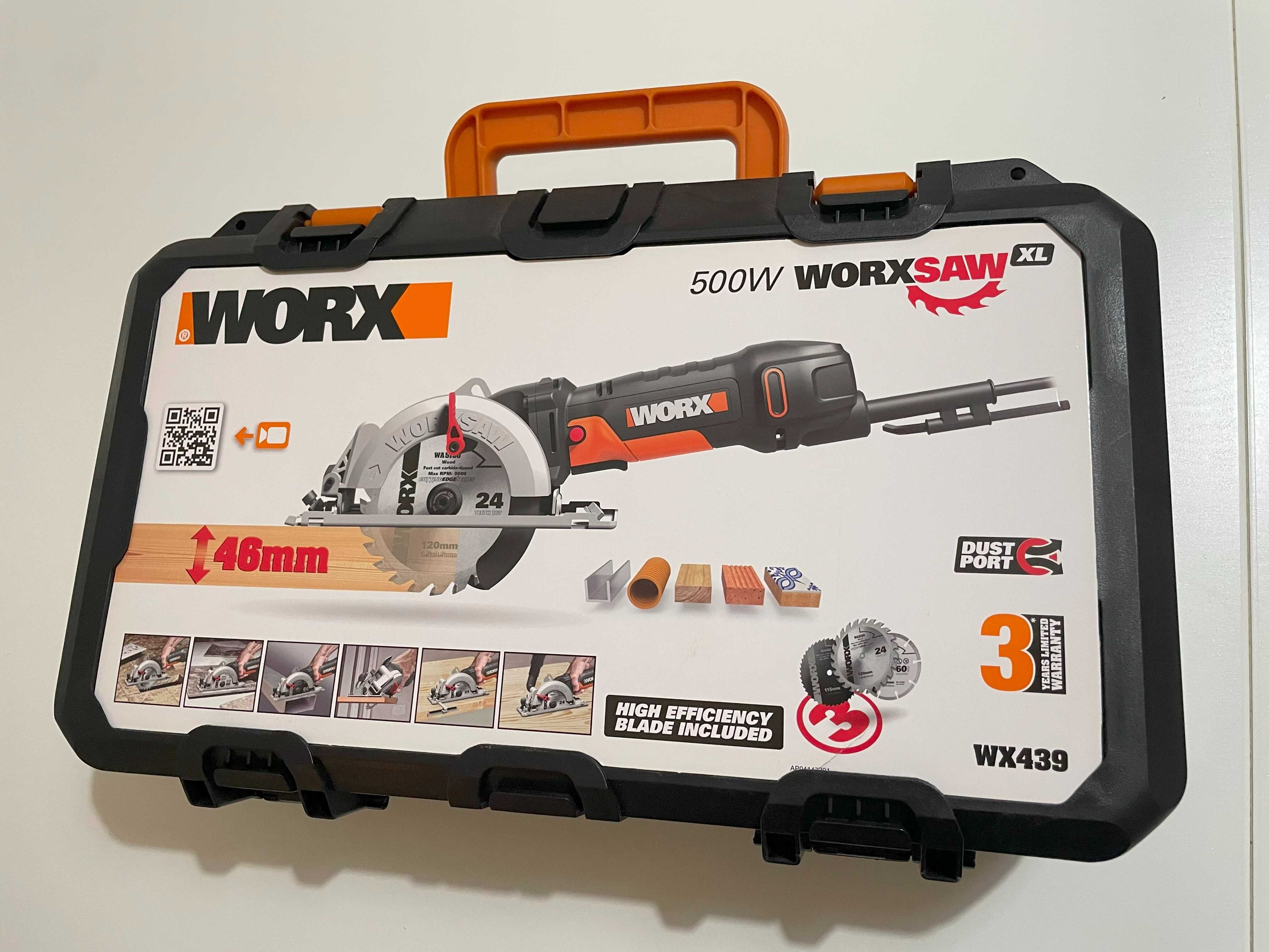 Serra Circular compacta 500W Worx (Nova)