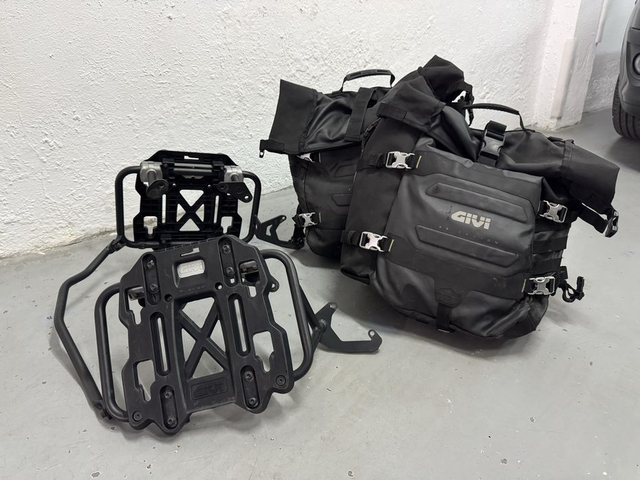 Suportes + Malas GIVI CANYON para KTM 1290 Super Adventure 2017 a 2020