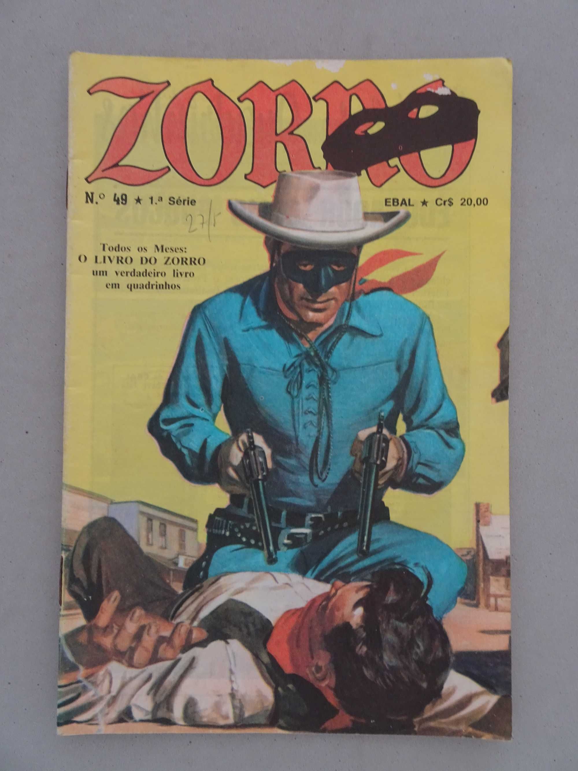 Livro EBAL Zorro nº 49 (1ª série)