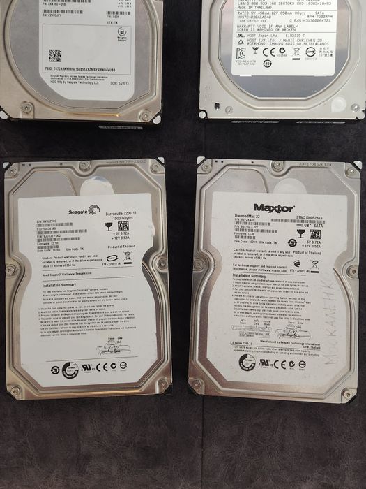 Segagate Hdd 1tb, 500gb, 320gb разные жёсткие диски