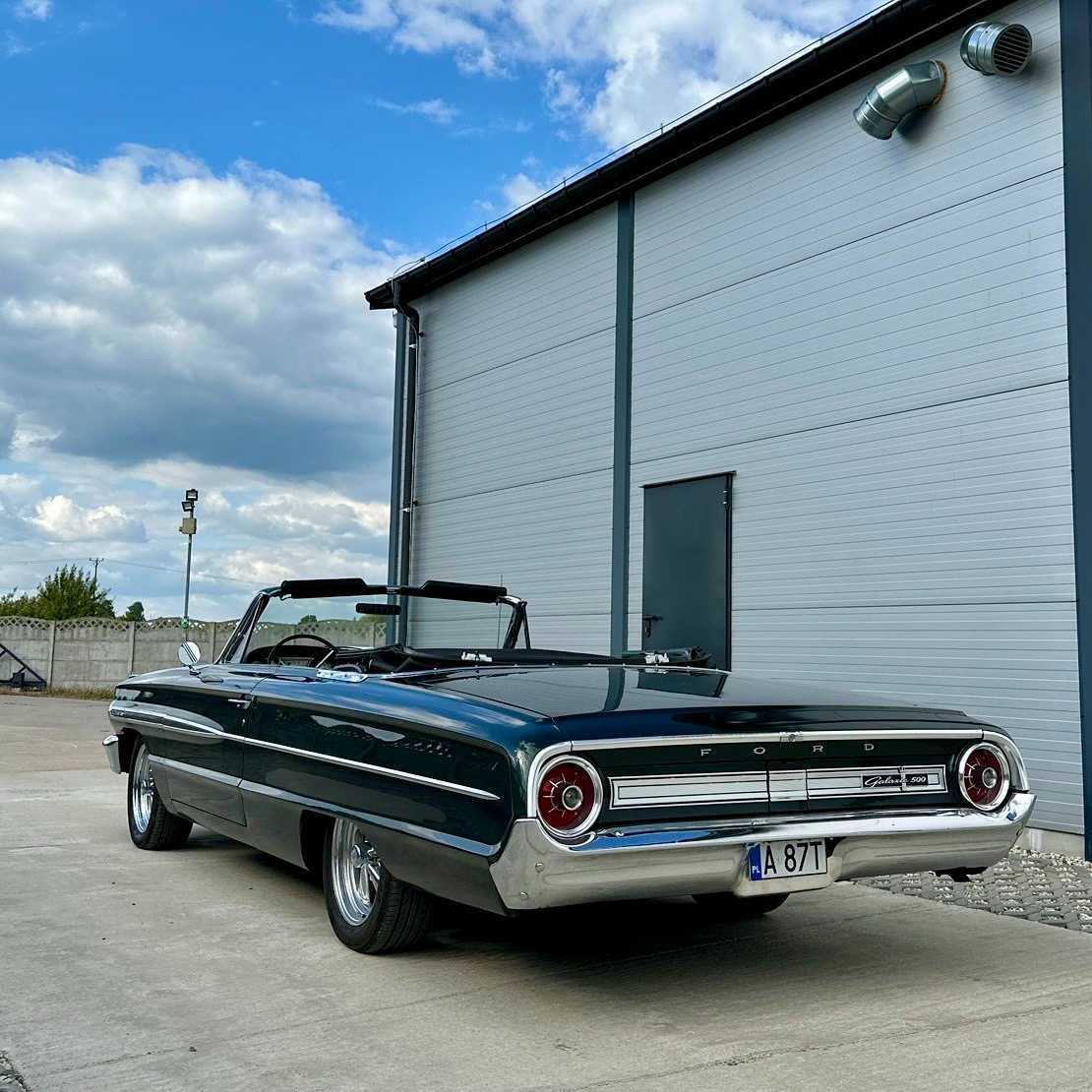 1964 Ford Galaxie 500, full size cabrio, V8, piękny krążownik, mustang