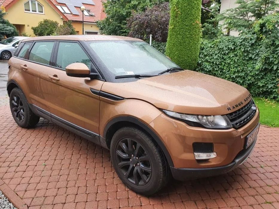 Land Rover Range Rover Evoque Piękny Range Rover Evoque w kolorze ZANZIBAR