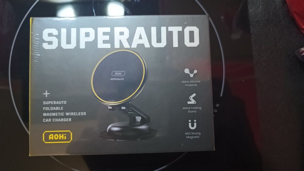 Бездротовий магнітний зарядний пристрій AOHI SUPERAUTO