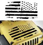 Naklejka na maskę USA jeep suzuki offroad wrangler
