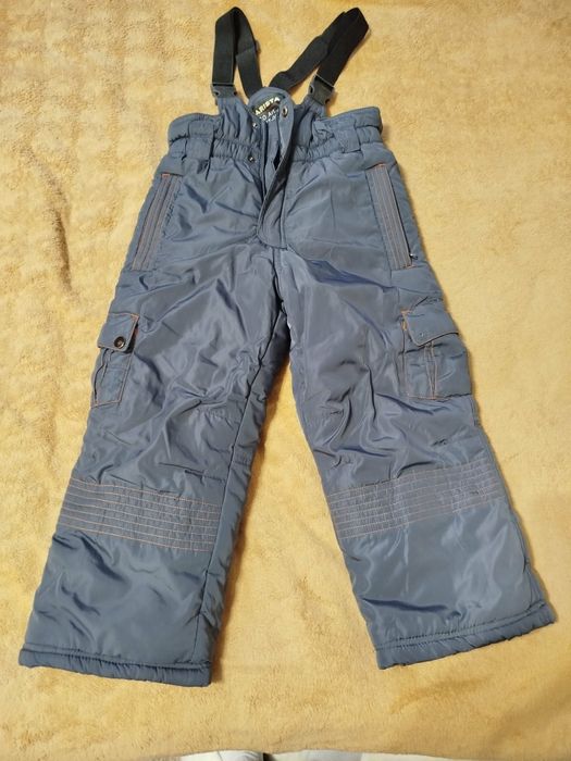 Зимові штани комбінезон на хлопчика 4 - 5 р зимние штаны 4 - 5 лет