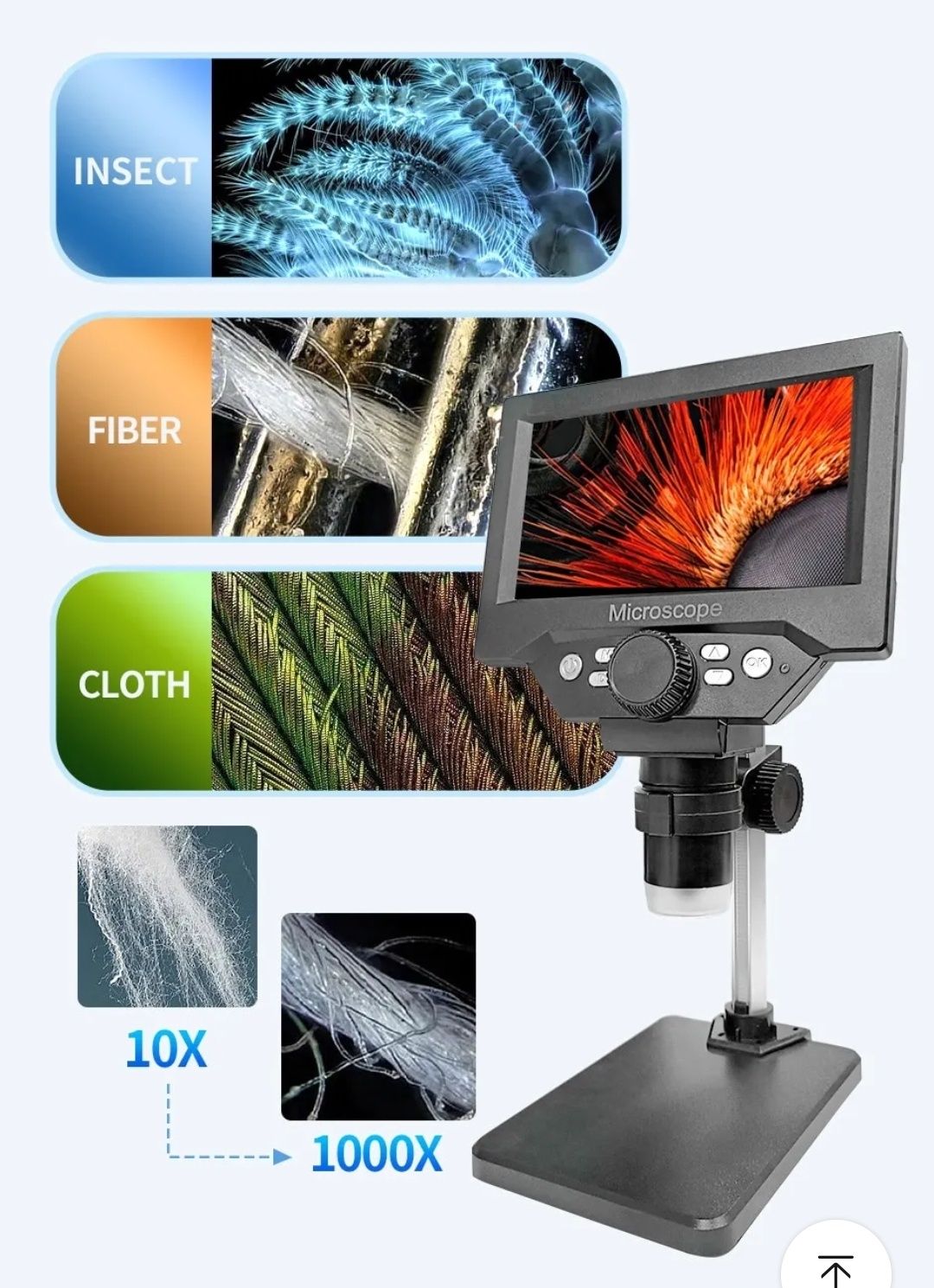 Цифровой микроскоп Guanmou GM55 5.5 х-1000