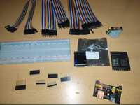 Różne części, składniki dla Arduino.