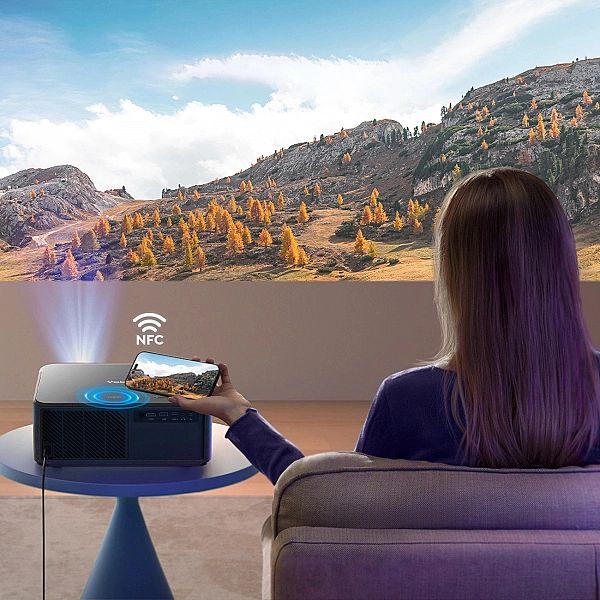 Projektor multimedialny Yaber K2s LCD FullHD 1080p z głośnikami JBL -