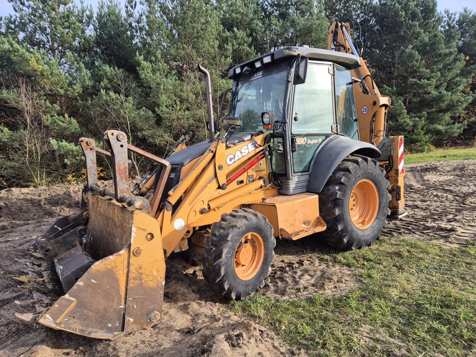 Koparko ładowarka case 590sr 580 joystick jcb cat