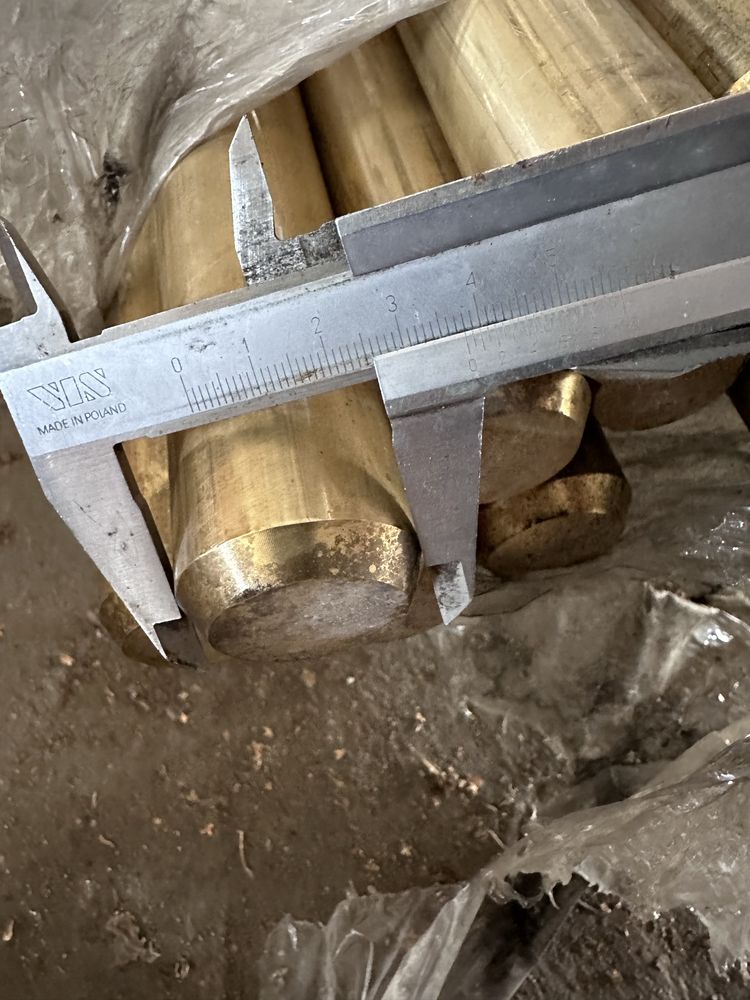 Pręty mosiężne fi 38 mm, dlugosc 3 m