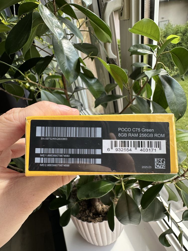 POCO Smartfon C75, 8GB/256gb Green/Zielony