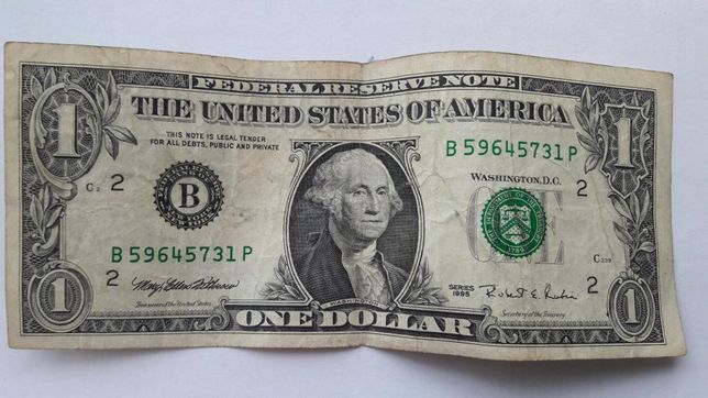 1н доллар 1996 года