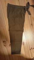 spodnie damskie luźne r. M Pull&Bear khaki