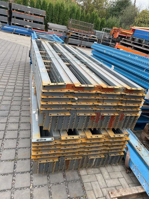 Regały magazynowe paletowe magazynowe hala garaż magazyn belka 275cm