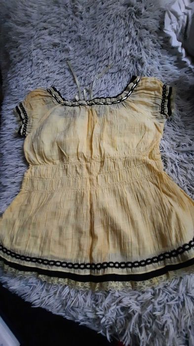 Bluzka kolor cytrynkowy