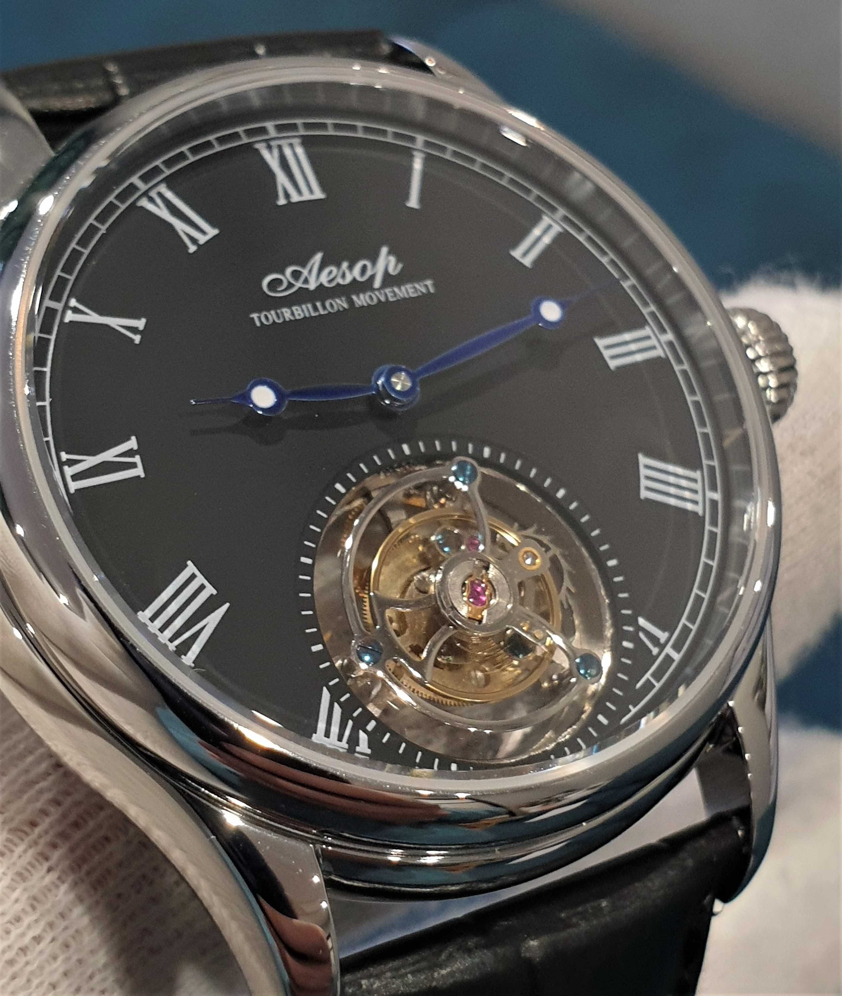 Мужские часы Aesop Automatic 42.5mm Tourbillon Sapphire