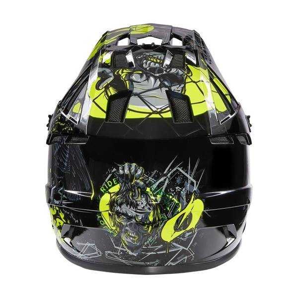 Kask O'Neal BACKFLIP ZOMBIE black/neon yellow