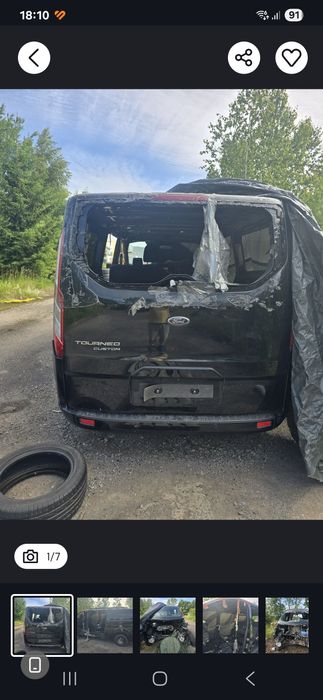 Karoseria Ford custom tourneo long