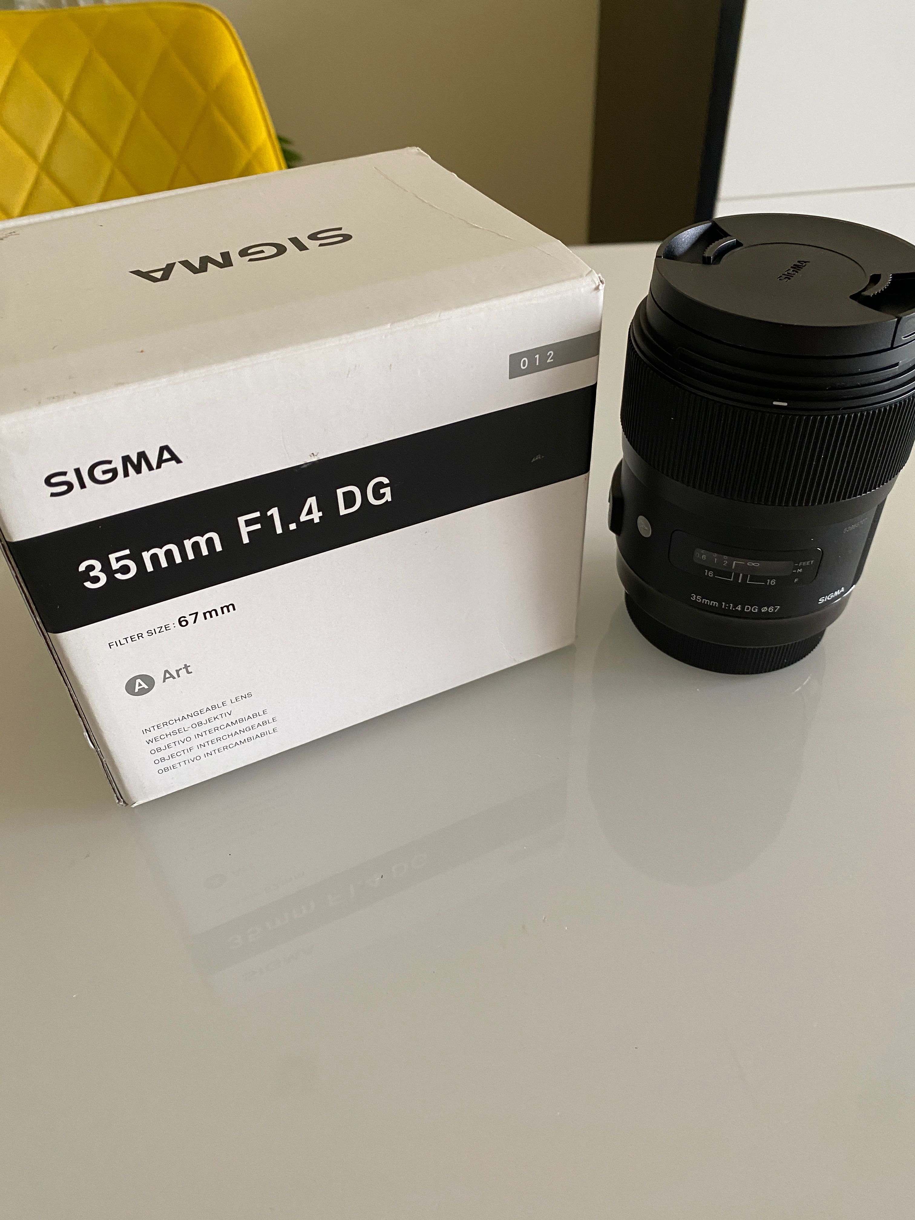 Lente Sigma 35mm F1.4 DG HSM A