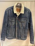 Levis premium kurtka jeansowa z futerkiem rozm S