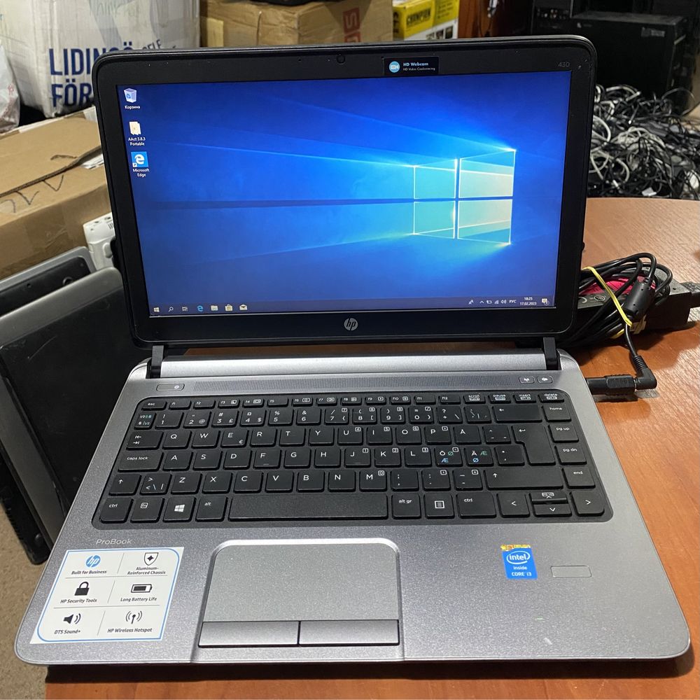 Hp ProBook 430 g1 13.3"/i3-4/4GB RAM/120GB SSD! Арт 4221