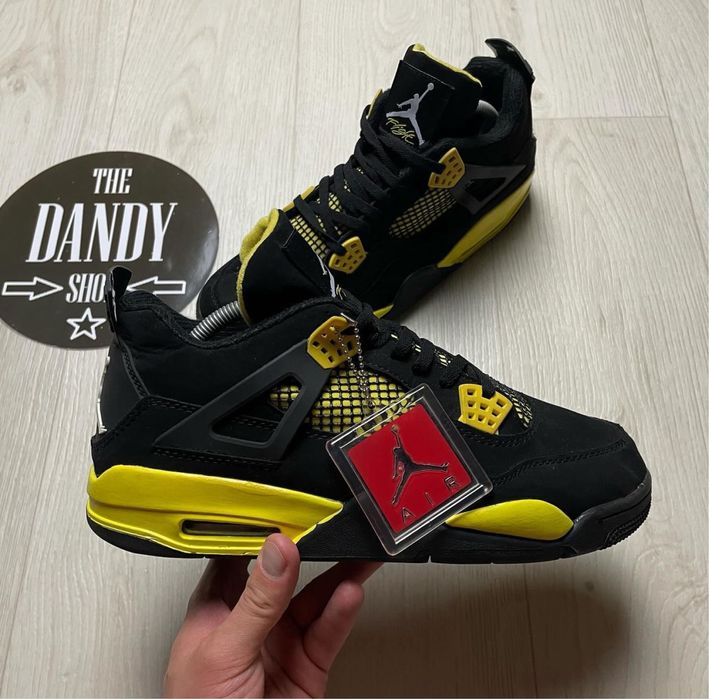 Джордан| Jordan 4 Retro Thunder
