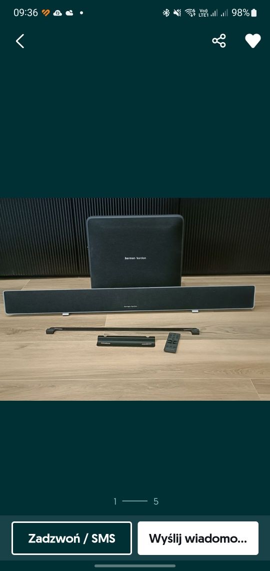 Soundbar Harman kardon