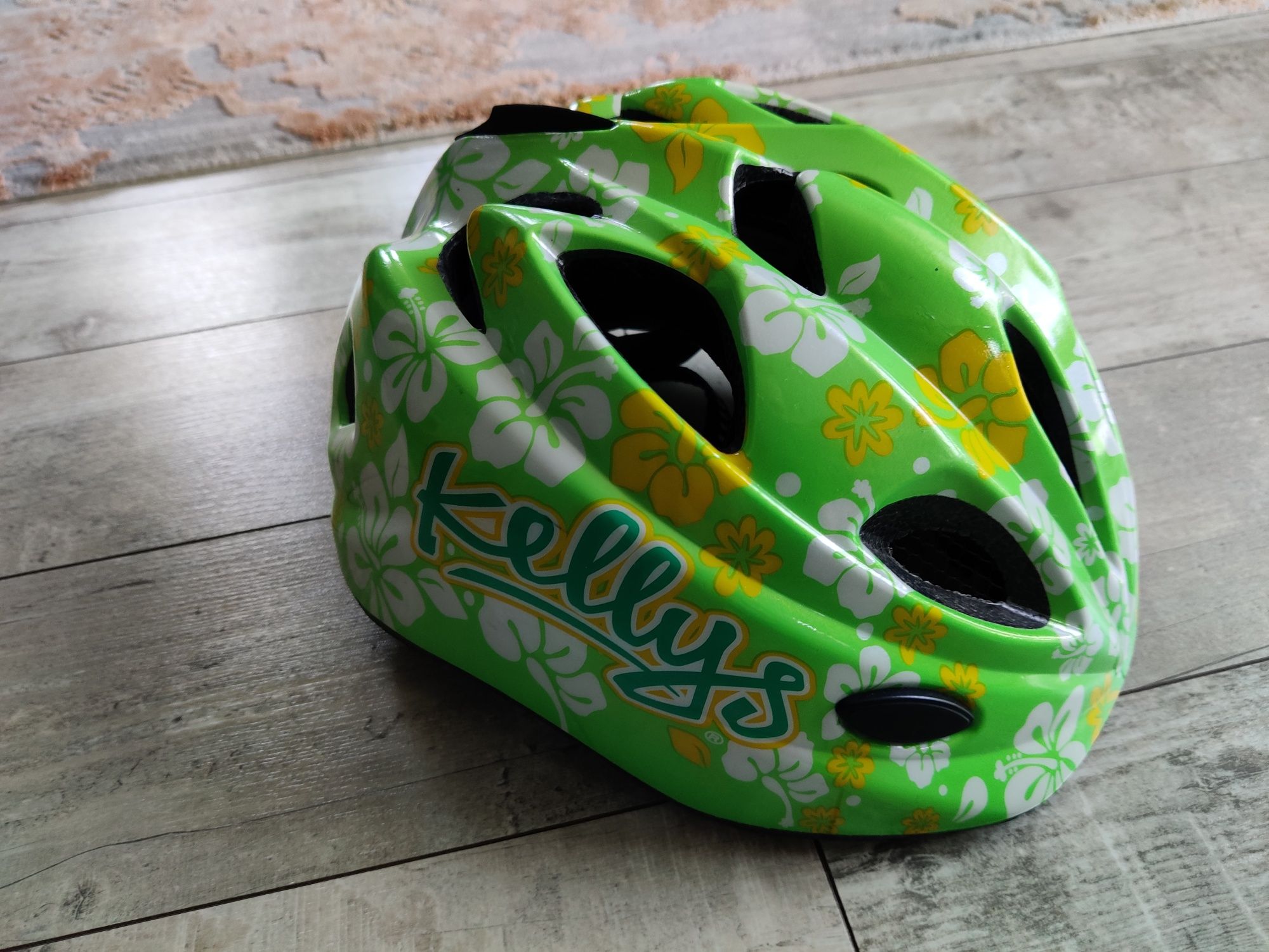 Kask dziecięcy, dziewczęcy Kellys, r. S/M 52-56 cm