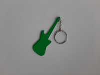 Breloczek do kluczy - gitara - zielony
