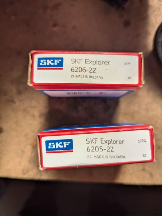 Комплект підшипників до пралки lg skf explorer 6205 2z, 6206 2z