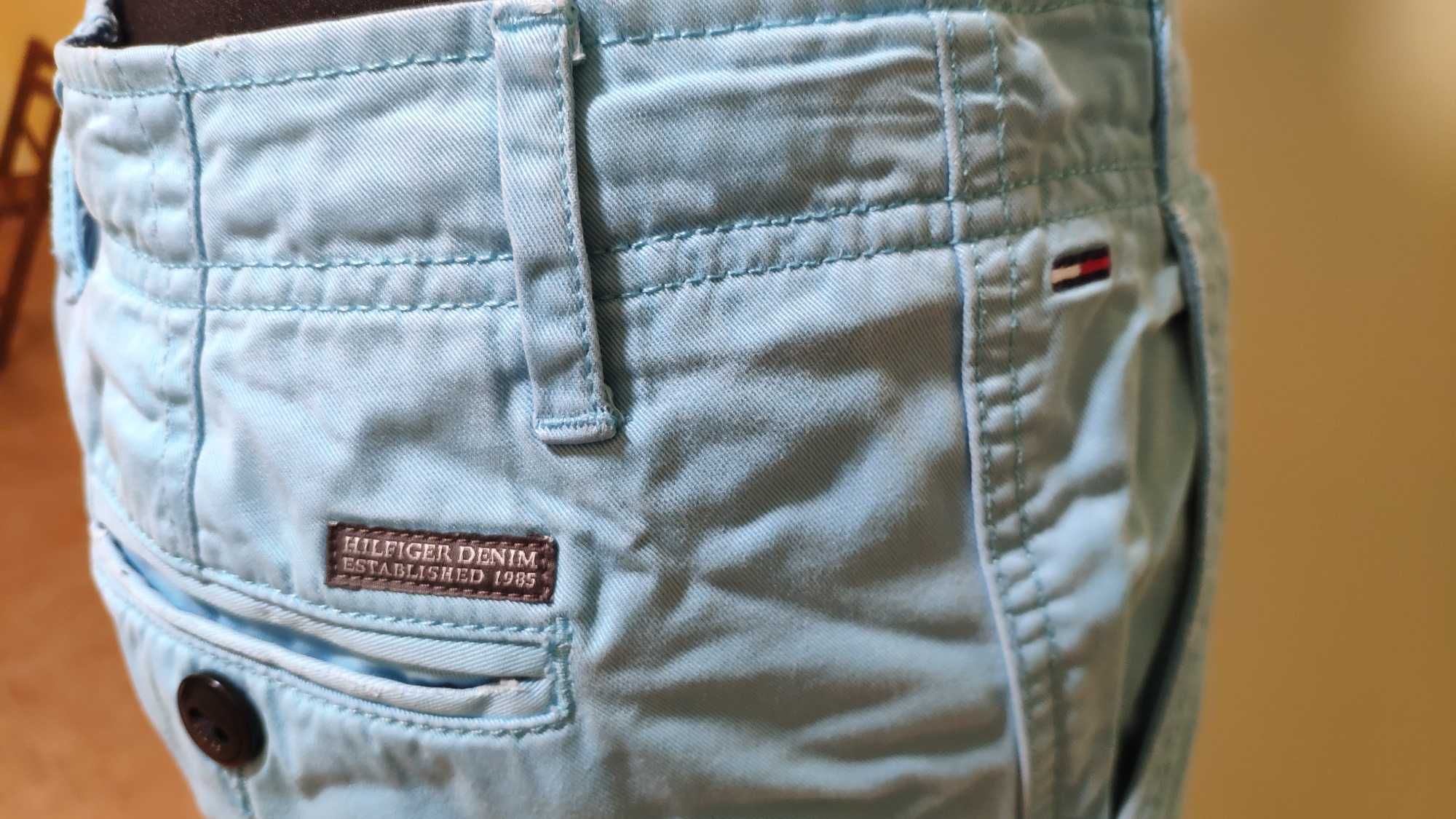 Spodnie męskie Tommy Hilfiger 100 % bawełna chinos rozmiar W28 L34 S