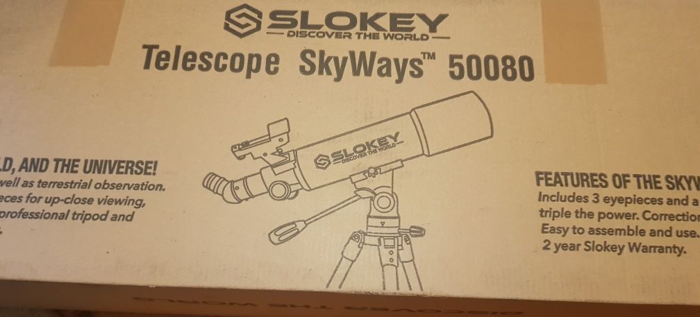 Teleskop astronomiczny Slokey Skyways 50080