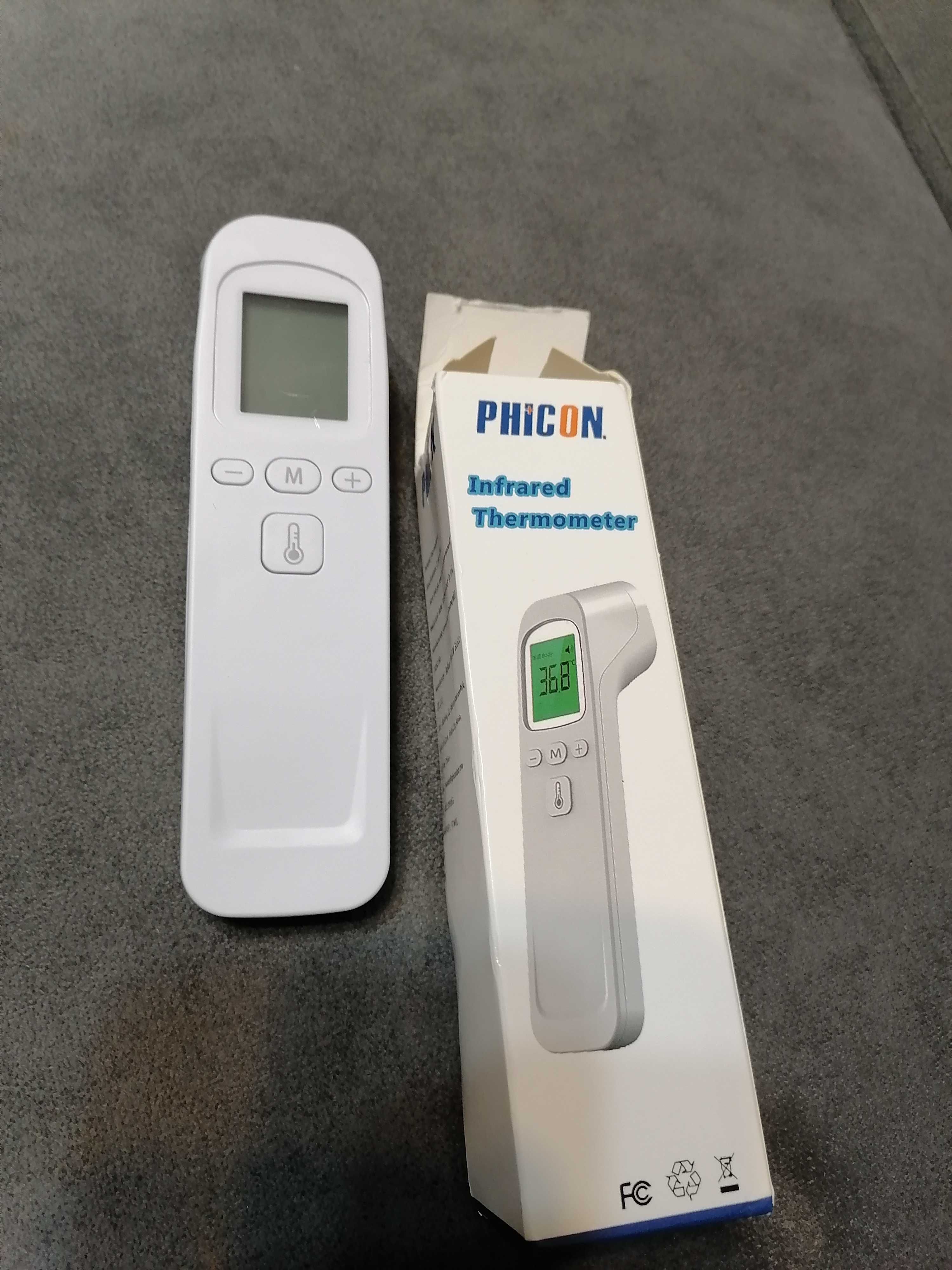 Nowy Termometr bezdotykowy do pomiaru temperatury Phicon FTW01 Cyfrowy