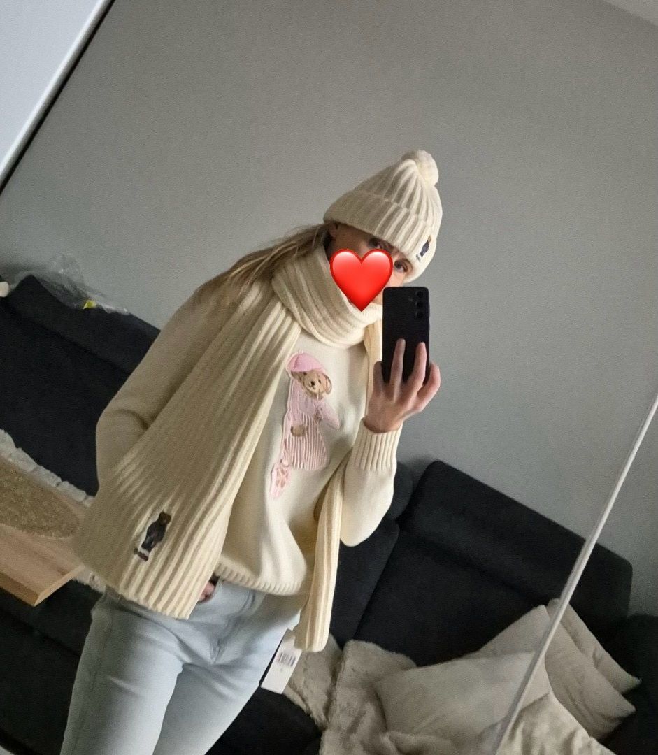 Czapka  szalik Polo Ralph Lauren