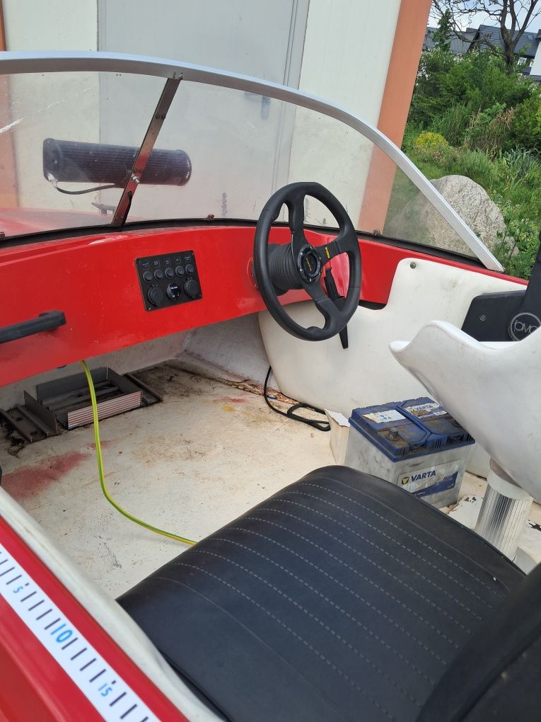 Motorówka cameo 30 km mariner + przyczepka łódź łódka wędkarska