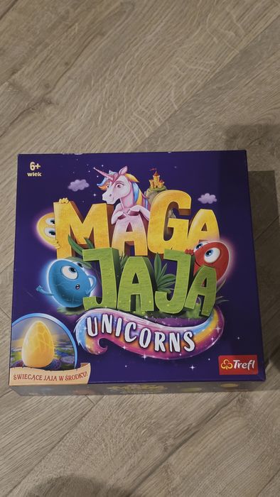 Gra maga jaja, trefl, świecące jaja w środku