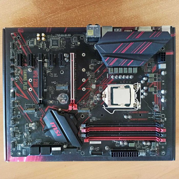 Материнська плата MSI MPG Z390 Gaming Plus (s1151, Intel Z390)