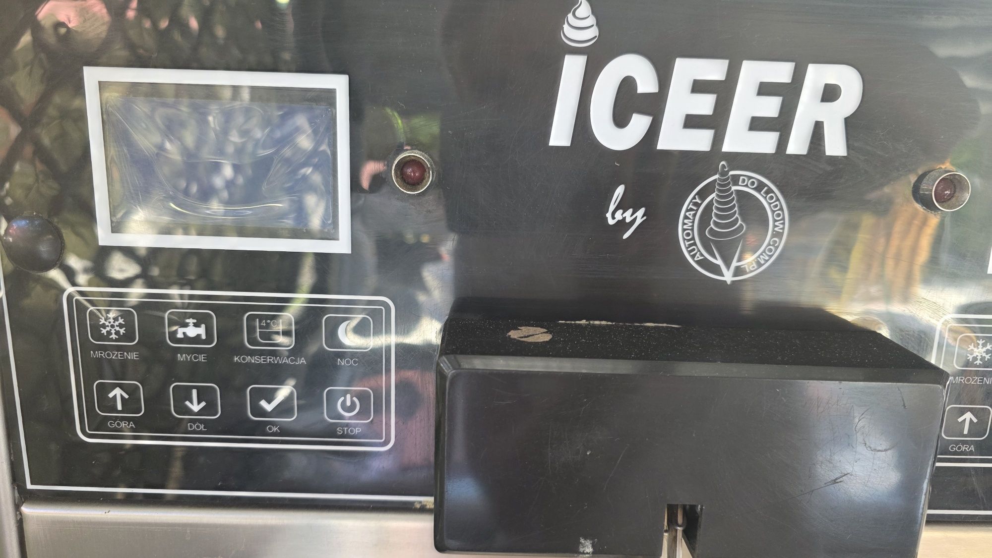 Automat do lodów świderków