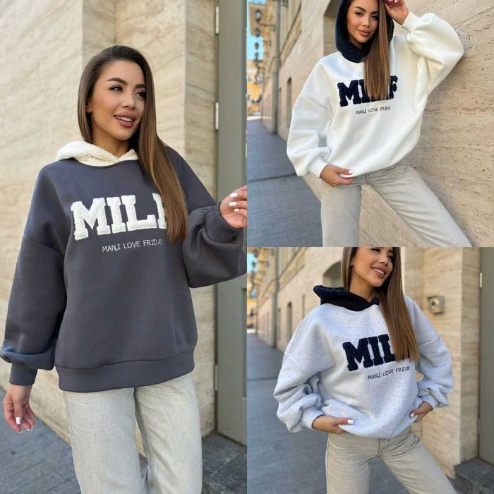 В наличии! Теплый качественный свитшот 3 цвета + Подарок