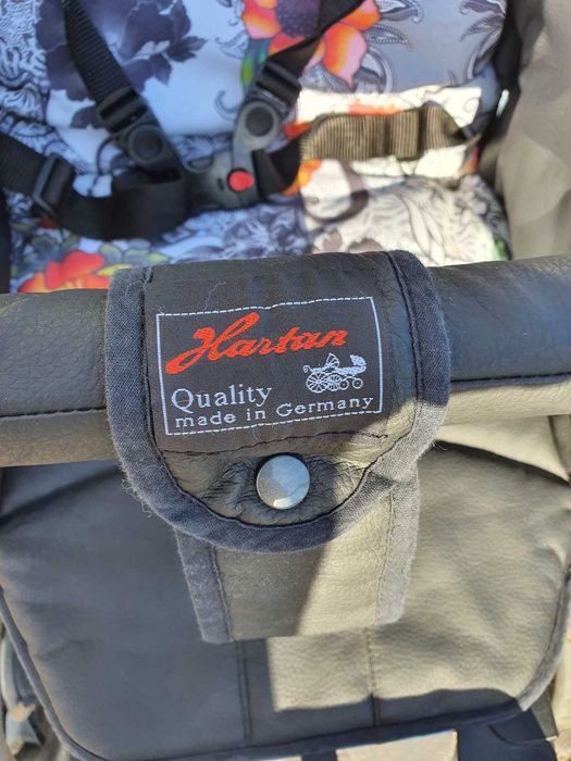 Wózek Hartan Topline S wykończenie skórzane nie materiał