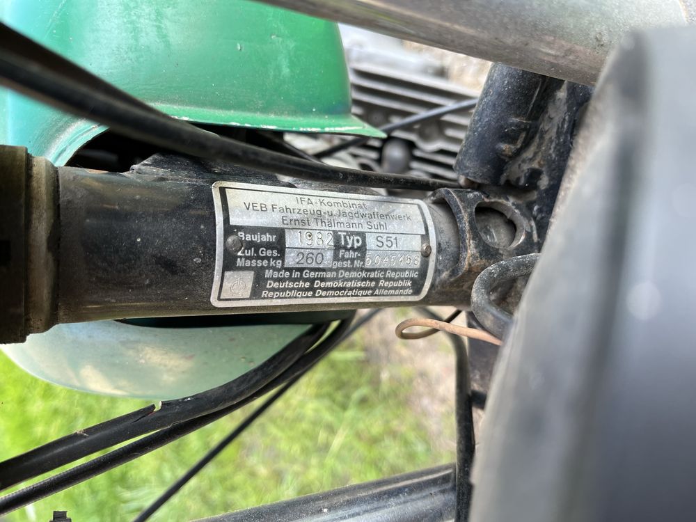 Simson S51 / Sprawny / Zarejestrowany
