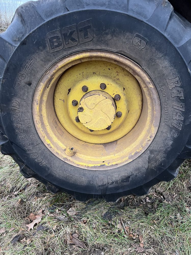 Felga 24”x14” John Deere 3220 MLT LM opona BKT 460/70 r24