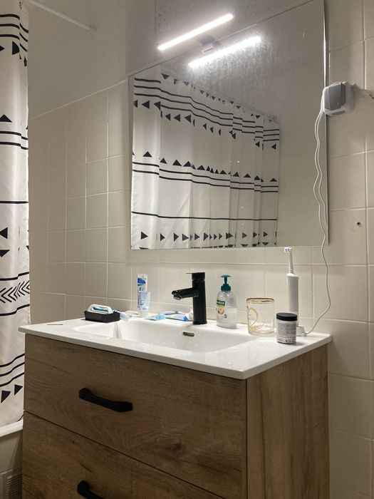 Móvel WC/Espelho/Candeeiro