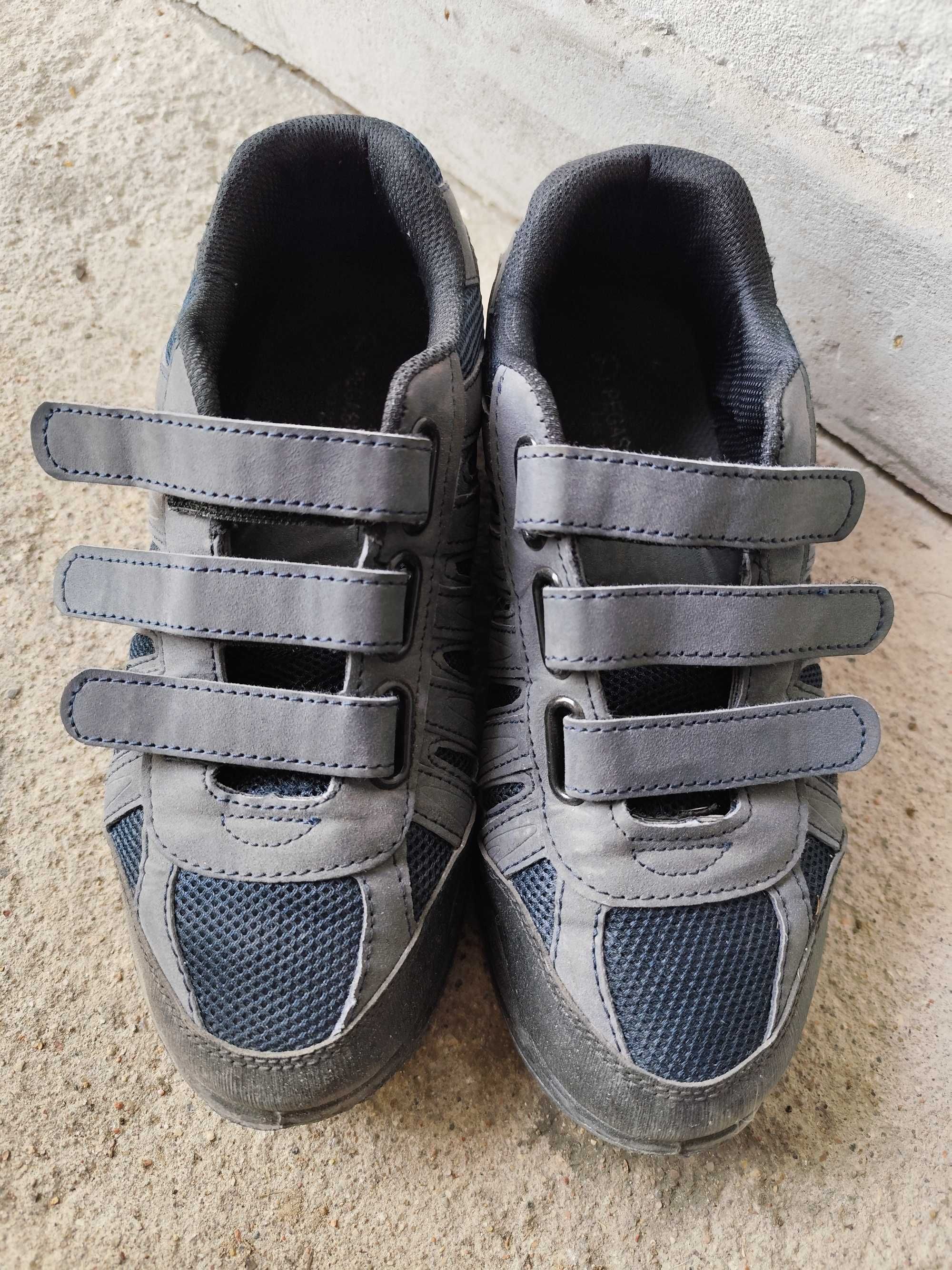 Buty męskie na rzepy adidasy