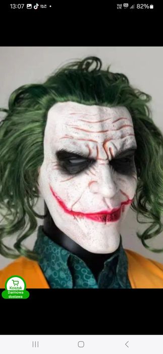 Kostium, przebranie, sylwester, karnawał, joker, Harley