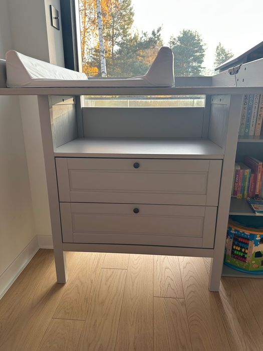 IKEA SUNDVIK Komoda z przewijakiem szary