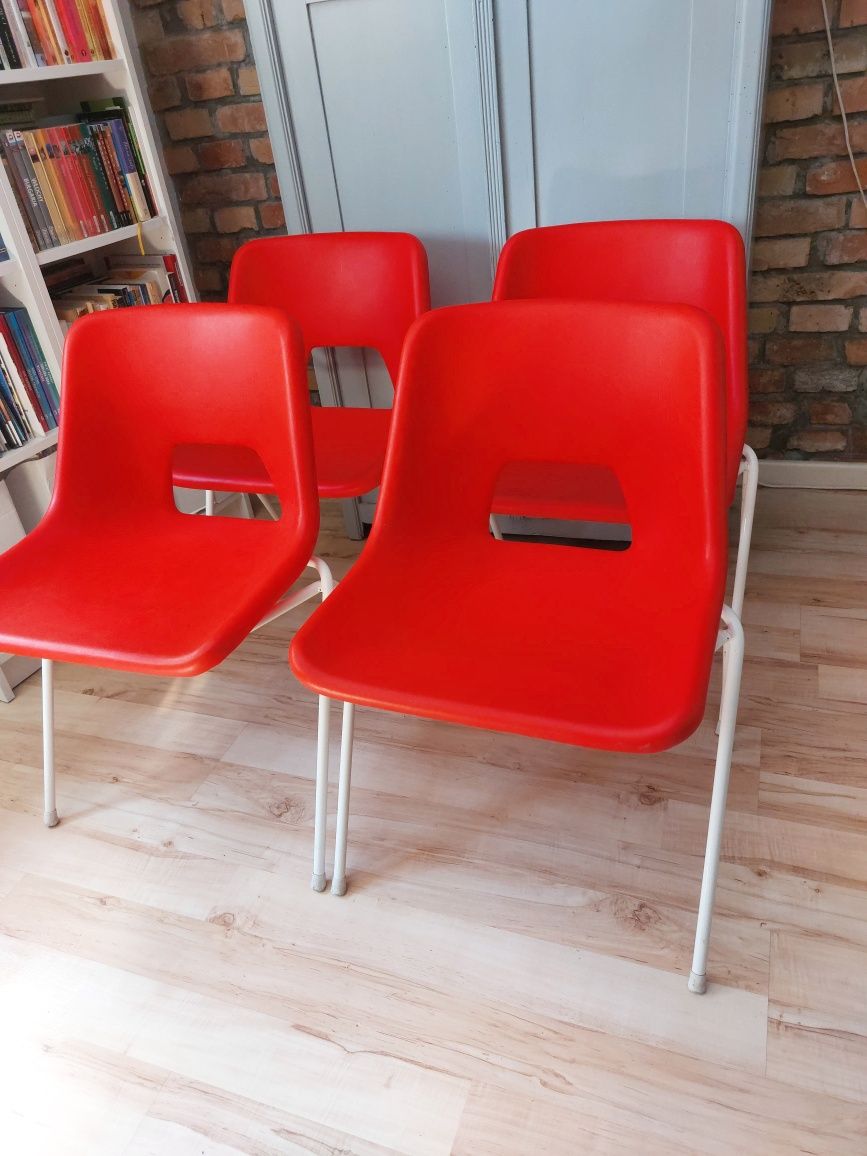 krzesło vintage duński proj. Niels Gammelgaard lata 70/80-te dla IKEA